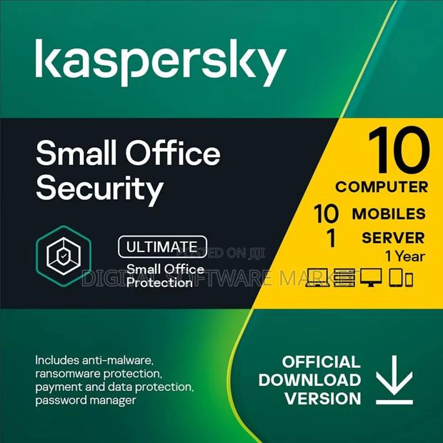 Kaspersky Small Office Security for 10 Devices + 1 Server for 1 Year · Photo 2