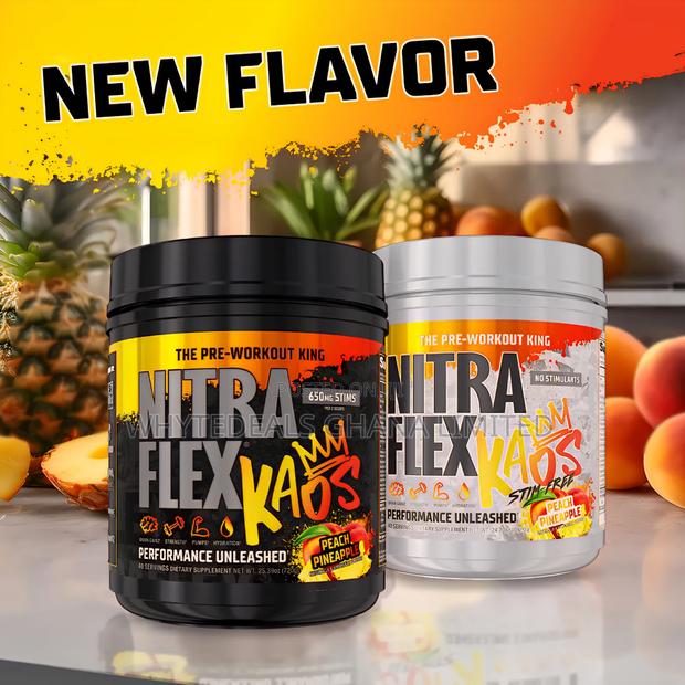 Pre-workout King| Nitraflex Kaos For Explosive Energy| Pump| Strength photo 2