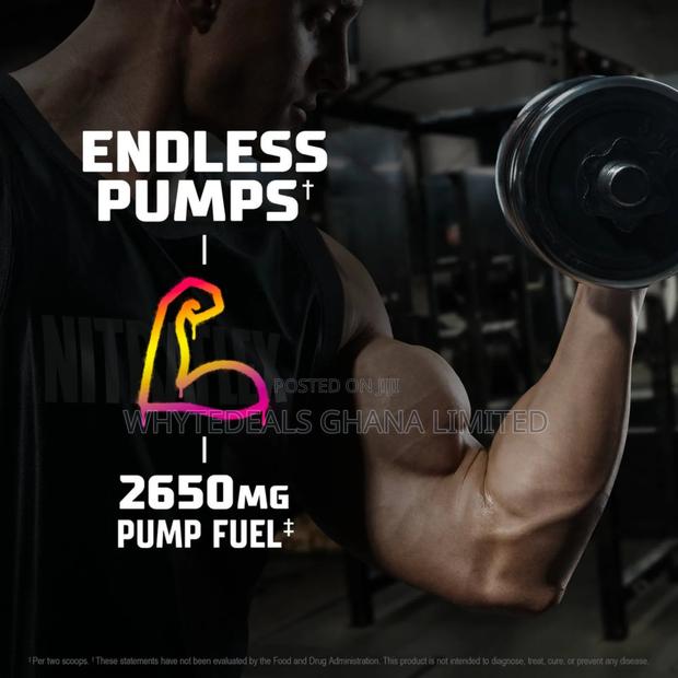 Pre-workout King| Nitraflex Kaos For Explosive Energy| Pump| Strength photo 3