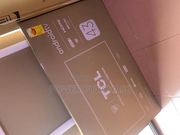 Colloquial TCL Smart Android Television 43 Inches Size photo 2
