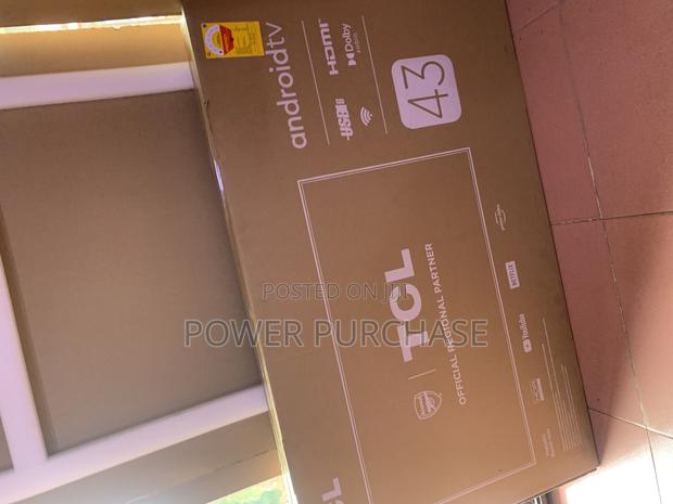 Curriculum TCL Smart Android Television 43inches Wide