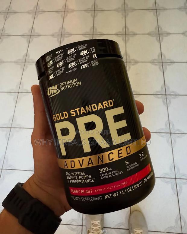 Unlock Strength With Gold Standard Advanced Pre-workout|Intense Energy