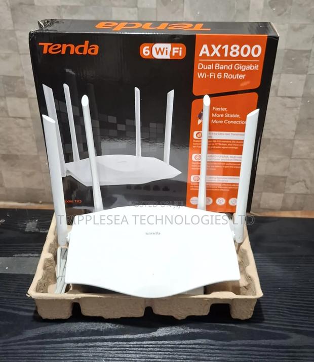 Tenda Ax1800 Dual Band Gigabit Wi-Fi Router · Photo 2