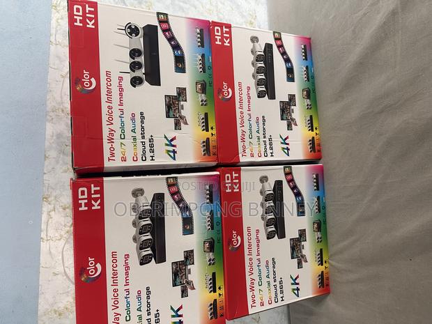 4 Channel CCTV Kit 2mp Full Coloured photo 5