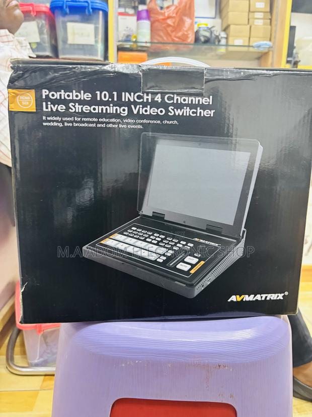 Av Matrix 10”4 Channel Videos Switcher · Photo 3