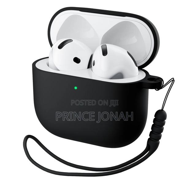 Liquid Silicone Airpods 4 Case(2024) With Lanyard · Photo 2