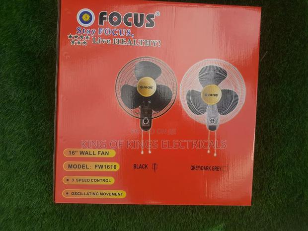 16-Inch Powerful Oscillating Wall Fan–Adjustable Speed Durable Design photo 4