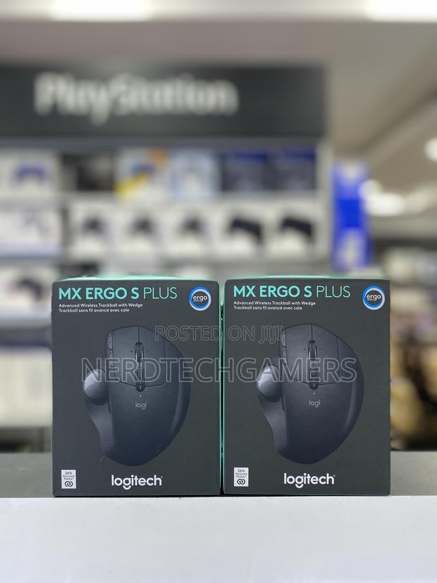 Logitech Mx Ergo S Advanced Wireless Trackball Mouse, · Photo 3