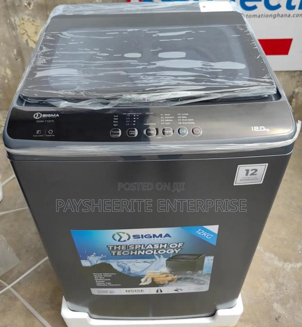 Sigma 12kg Top Load Fully Automatic Washing Machine