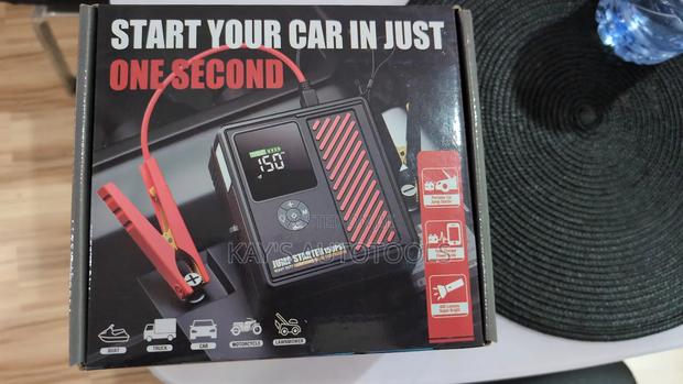 High Quality Heavy Duty Jump Starter With Led Display and Tire Pump photo 2