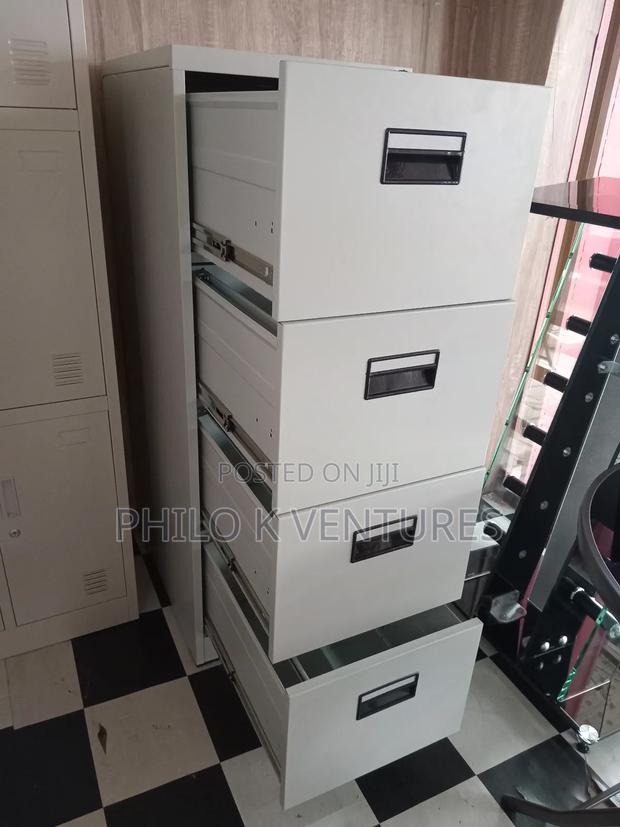 Open of Metal Cabinet for Test Books Is Available Here