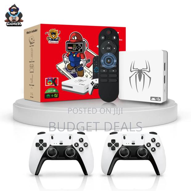 Android Tv Game Box(Ps1,Nintendo, Nintendo 64,Sega, Game Boy, Psp)