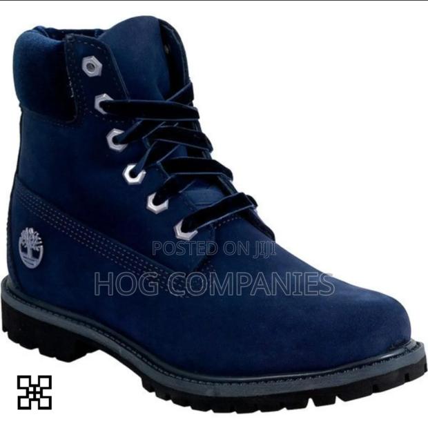 Timberland Premium Blue White Boots – Fast Delivery in 2 Hours · Photo 4
