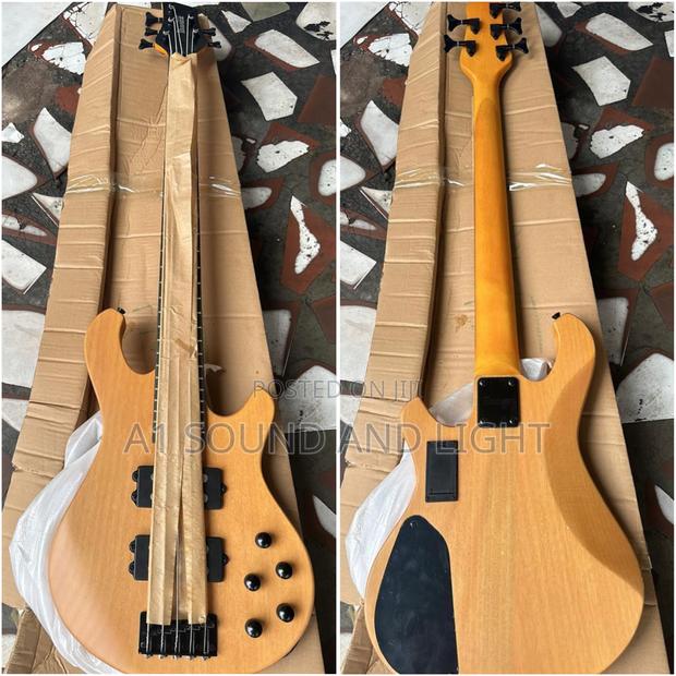 Ibanez Gio 5 Strings Active Bass Guitar [Log Grain Color ] · Photo 3