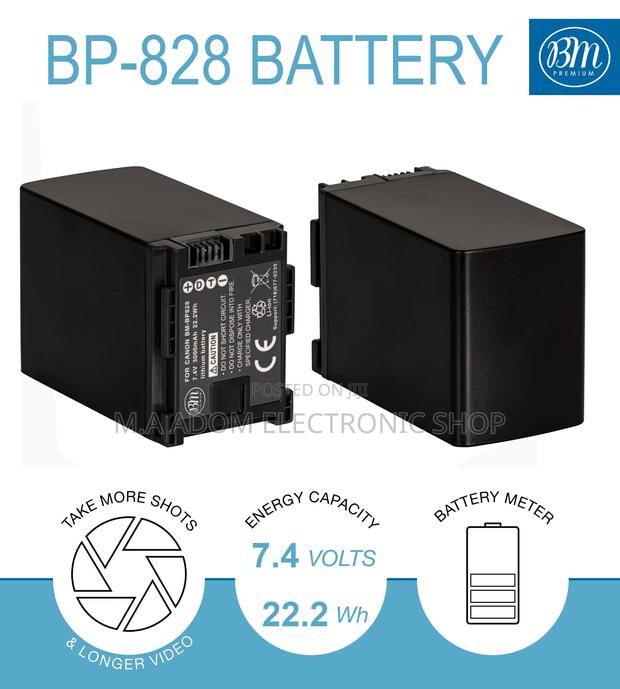 Canon Bp 828 Battery for Camcorder · Photo 2
