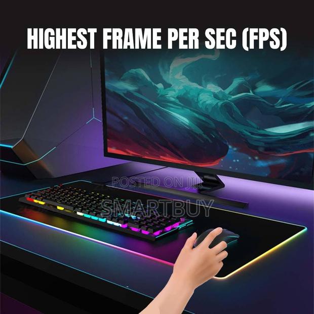 Gaming Mouse Pad With Rgb Lighting