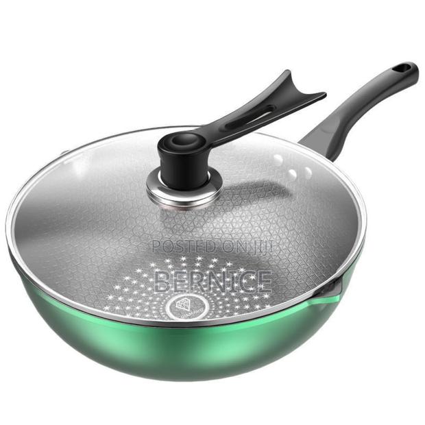 Premium Non-Stick Frying Pan With Glass Lid