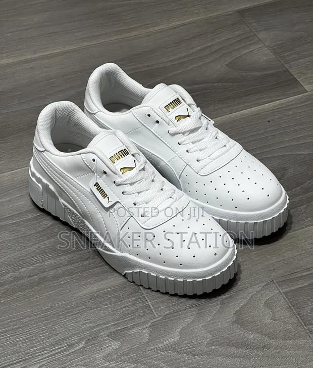 Puma Cali Unisex All White · Photo 4