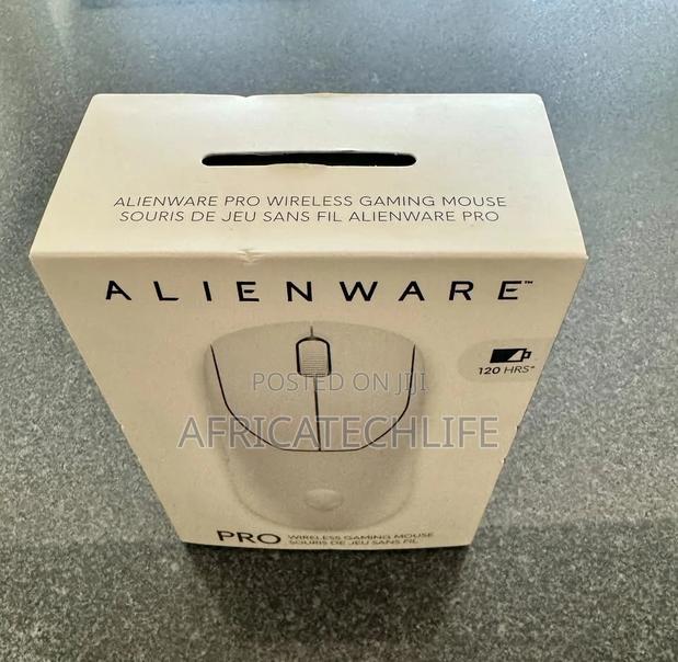Alienware Pro 2.4ghz Wireless + Usb Gaming Mouse - Lunar Light · Photo 2