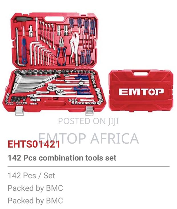 Ehts01421 142-Piece Tool Set | Professional Combination Kit BMC Packed photo 4