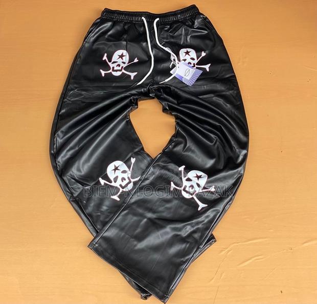 Cargo Leather Pants Available in Stock