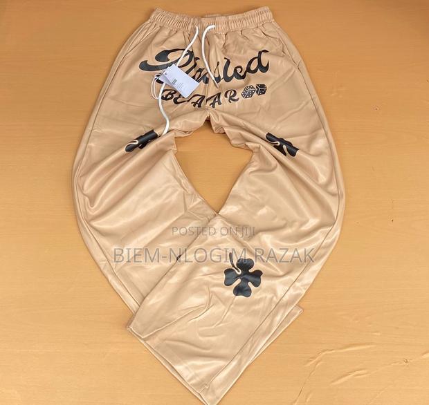 Cargo Leather Pants Available in Stock