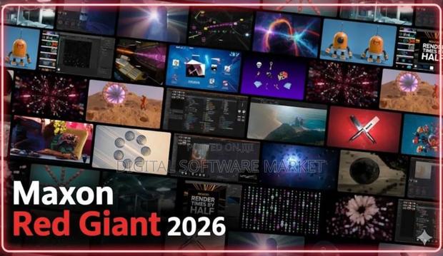 Maxon Red Giant D (Latest 2025) for Mac or Windows