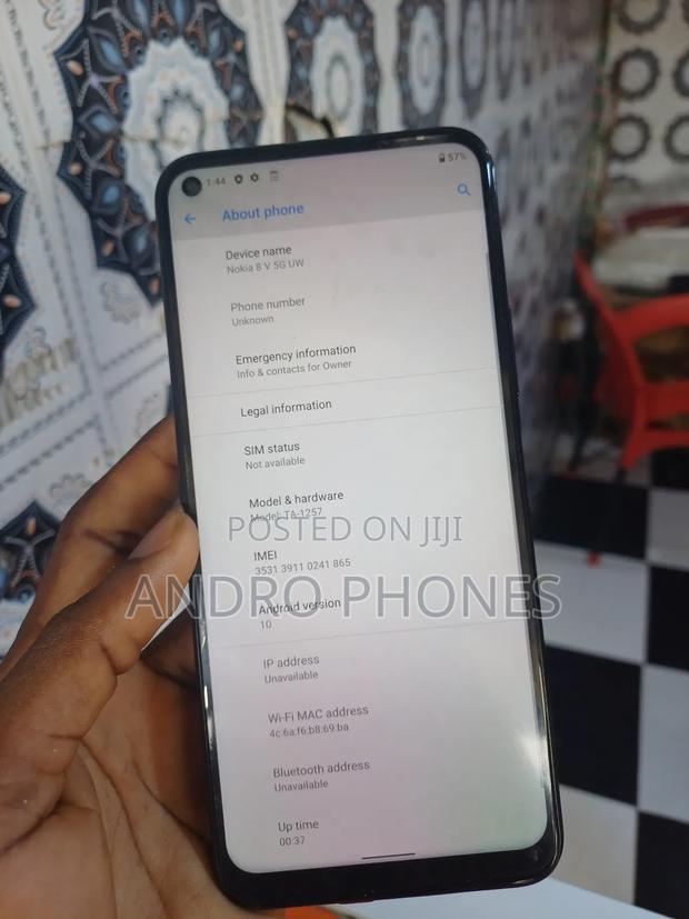Nokia 8 V 5G UW 64 GB Black