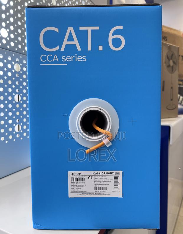 Hilook Cat6 Cable 305m Cca Nc-1ln6uu/Cca Mixed Copper · Photo 4