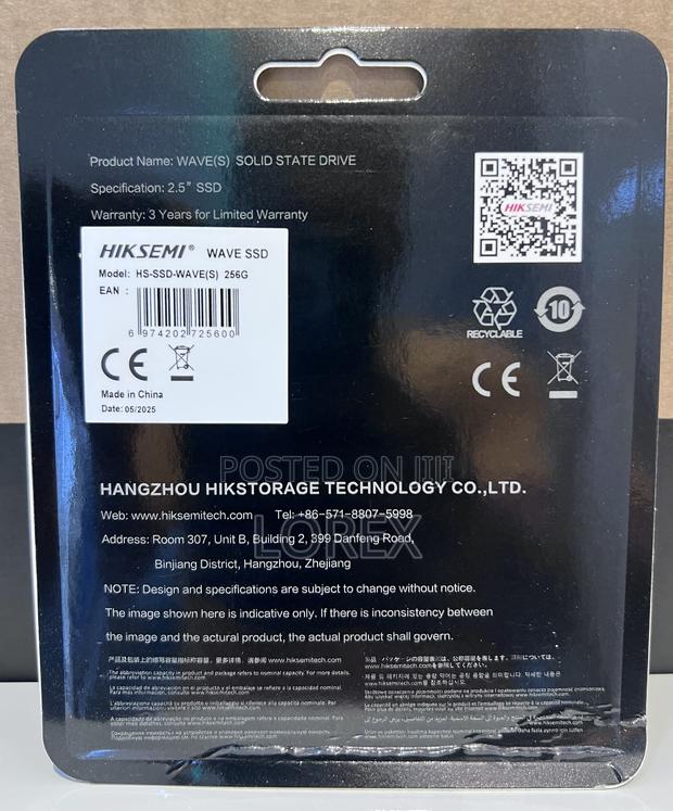 Hiksemi SSD 256gb Hikvision Hs-SSD-Wave(S) 256g photo 2
