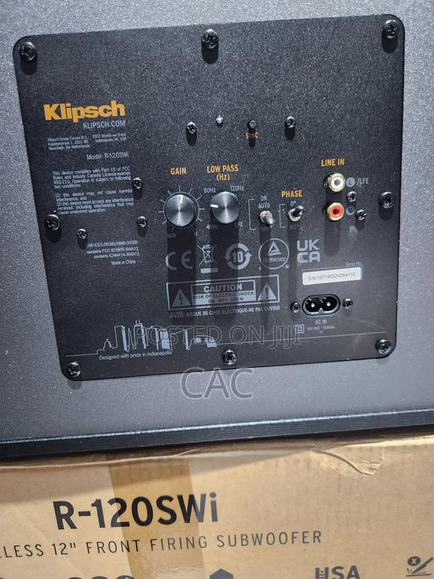 Klipsch 12" Active Subwoofer photo 2