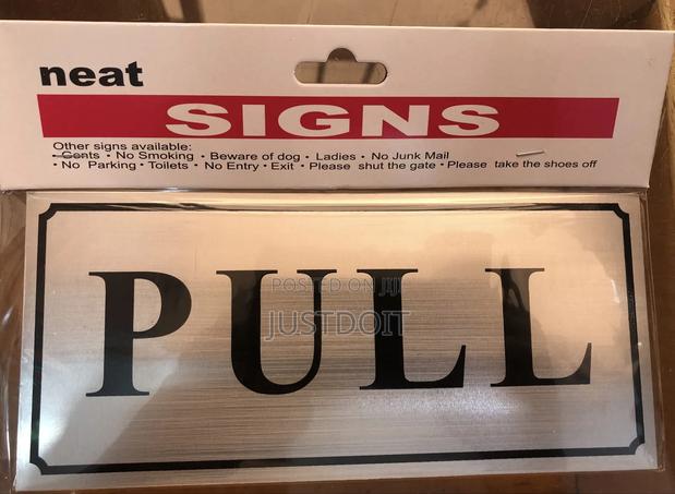 Push / Pull Door Sign photo 2