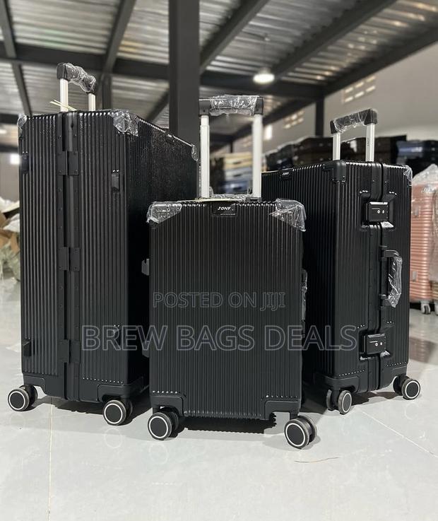 Jony Black 3set Aluminum Purely Locks Trunk Suitcase. · Photo 4