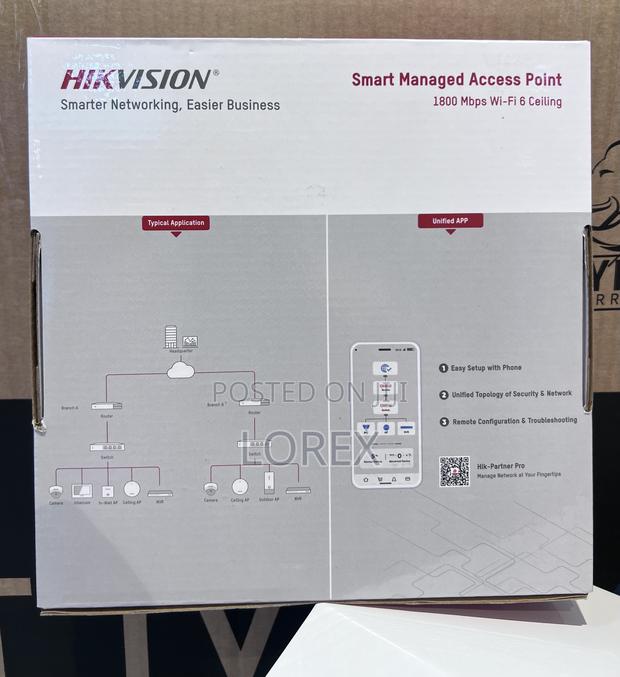 Hikvision Wi-fi 6 1800m Ceiling Access Point Ds-3wap622g-si · Photo 4