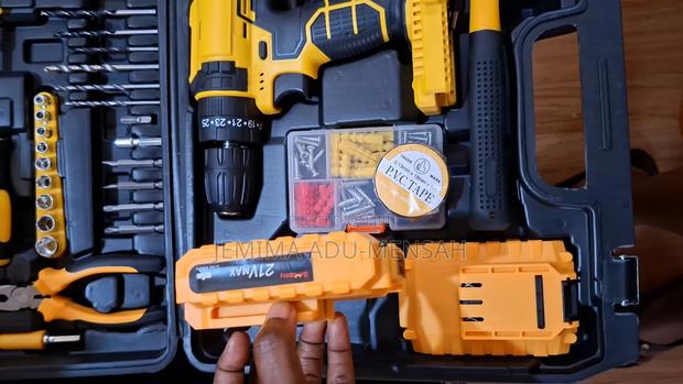 Rechargeable Cordless Drill Complete Tool Set photo 2