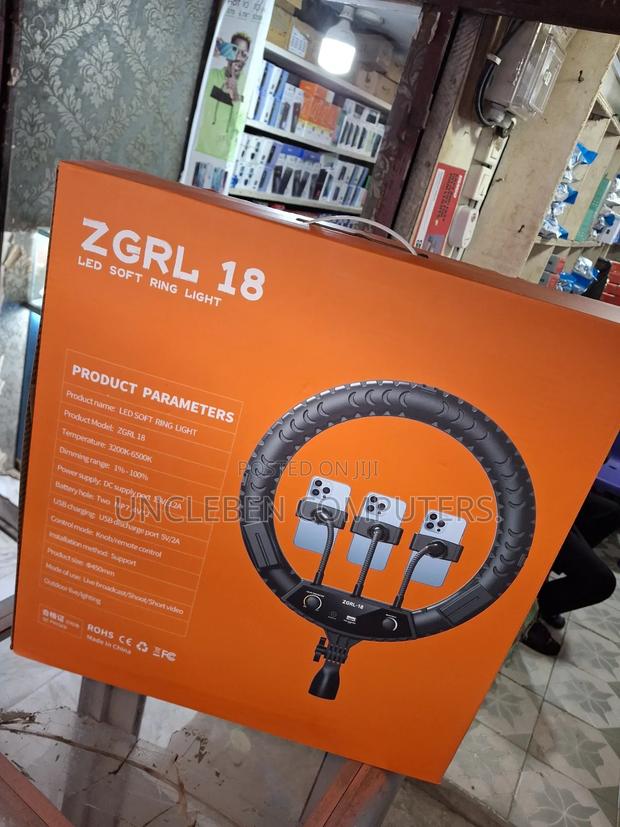 Rechargeable Ring Light 18inch photo 2