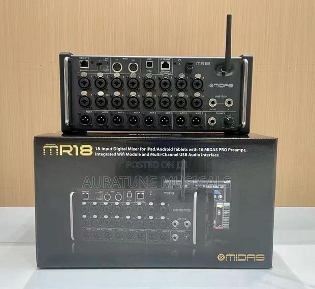 Midas Mr18 18-Channel Tablet-Controlled Digital Mixer · Photo 2