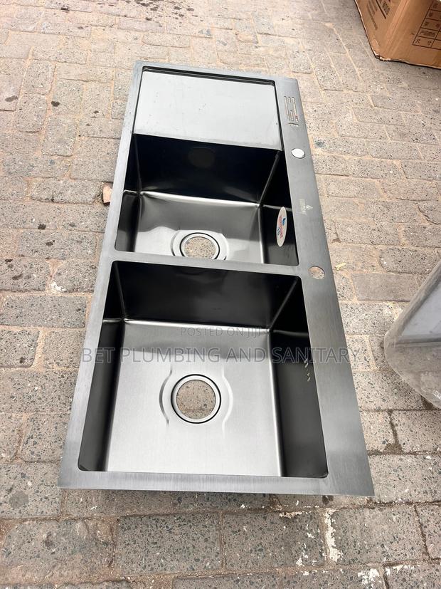 Two Bowl Cabinet Sink_european Kitchen Sink Complete · Photo 2