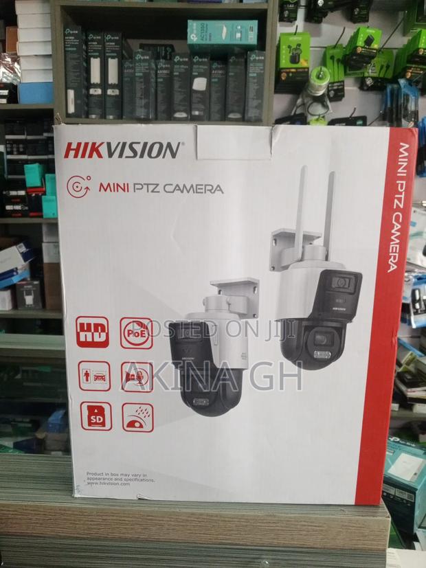 Hikvision 4mp Dual Lens Mini PTZ Poe Camera Ds-2se3c404mwg-E/14 · Photo 3