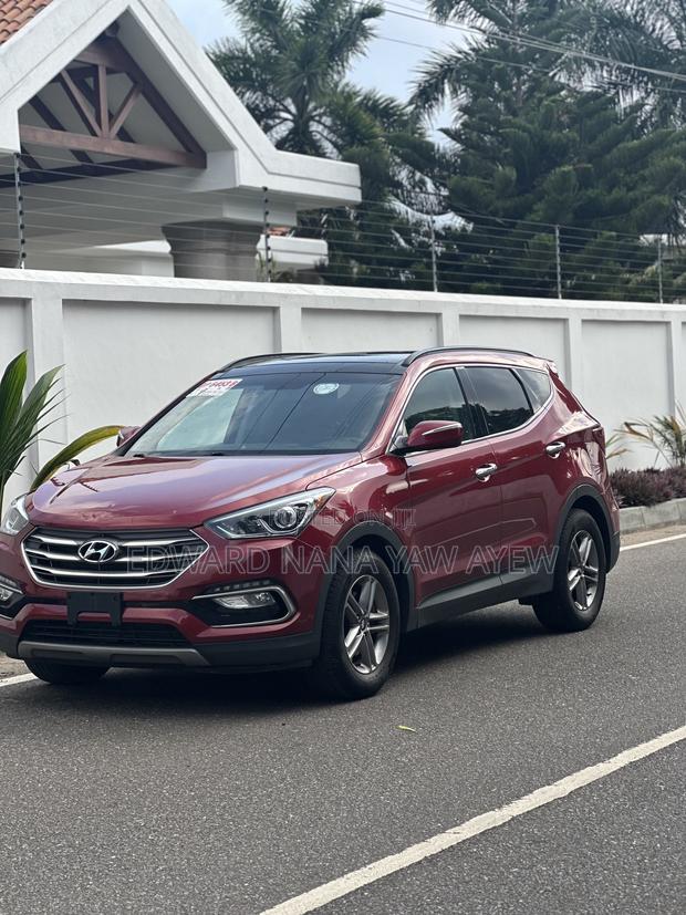 Hyundai Santa Fe SE Ultimate AWD 2017 Red