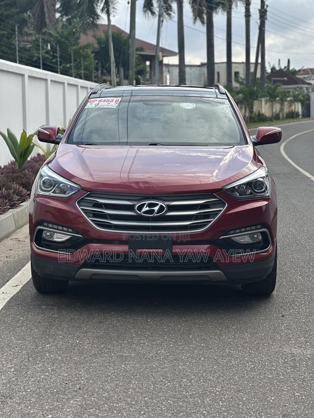 Hyundai Santa Fe SE Ultimate AWD 2017 Red