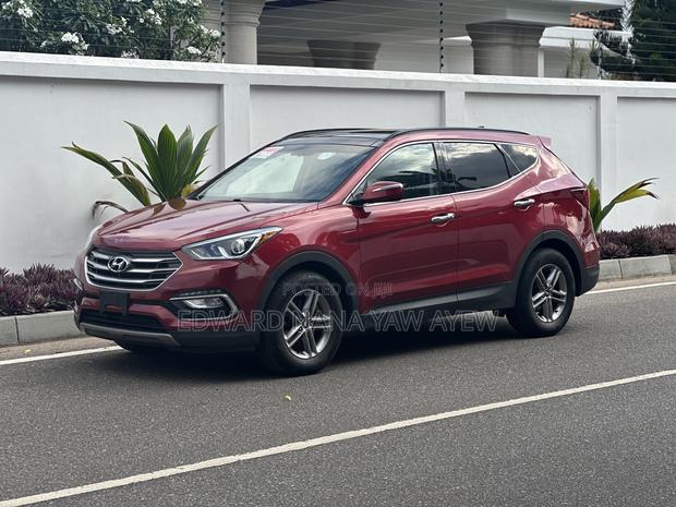 Hyundai Santa Fe SE Ultimate AWD 2017 Red