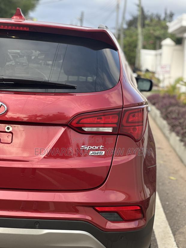 Hyundai Santa Fe SE Ultimate AWD 2017 Red