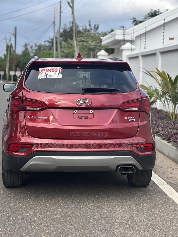 Hyundai Santa Fe SE Ultimate AWD 2017 Red