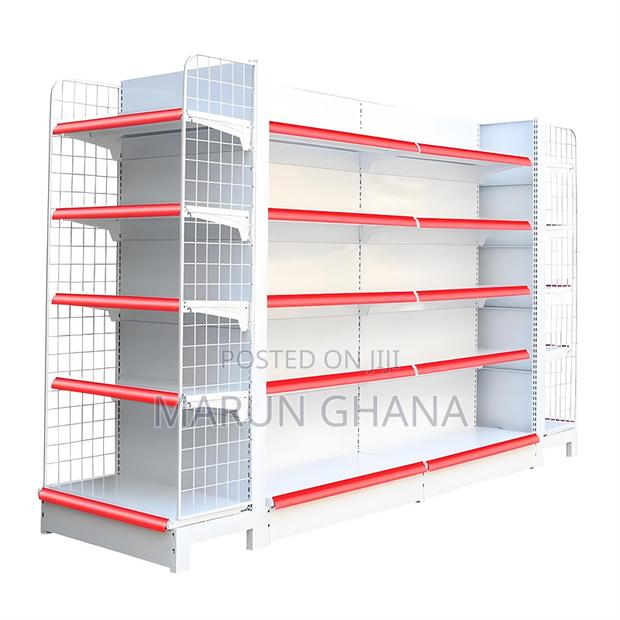 Supermarket Shelves for Retail Store Double-Sided End Unit Gondola · Photo 2