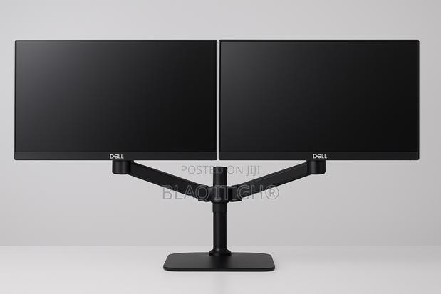 Dual 27 Inches Dell Monitor With Dual Monitor Mount photo 2