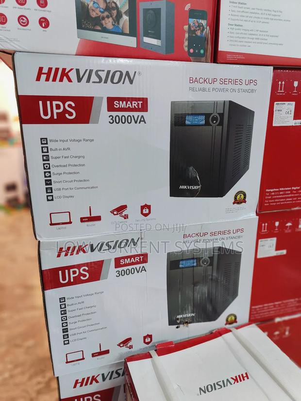 Hikvision Ups 3kva Backup Battery Smart 3000va 1800w · Photo 2