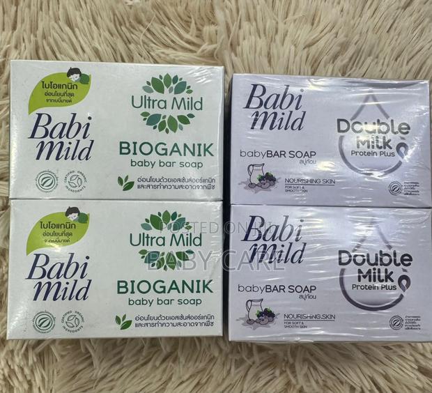 Babi Mild Ultra Mild Bioganik Baby Bar Soap.