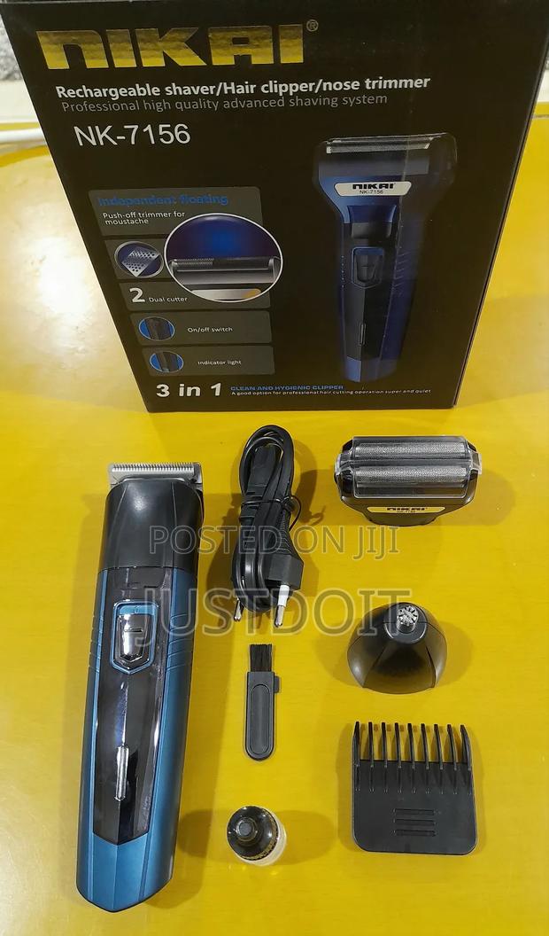 3 in 1 Rechargeable Nose Trimmer/ Shaver/ Smoothener. · Photo 2