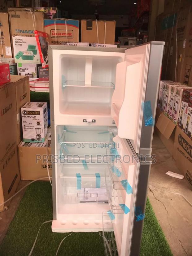 Neon Double Door Fridge 108 Litres Top Freezer photo 2
